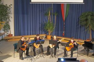 Ad Libitum Guitar Orchestra – Appearance on the 20th anniversary of “Czövek Erna School of Music”, in Budakeszi city – 2010