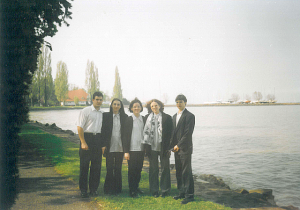Ad Libitum Guitar Orchestra – in Balatonaliga city, after the appearance in a Medical Conference – 2002